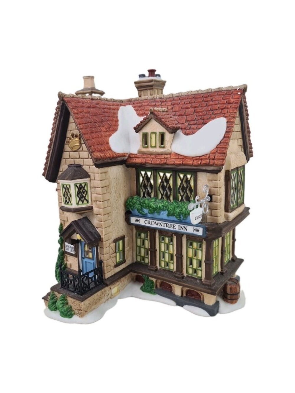 Department 56 Crowntree Inn 805515 Dickens Village Series Christmas Building